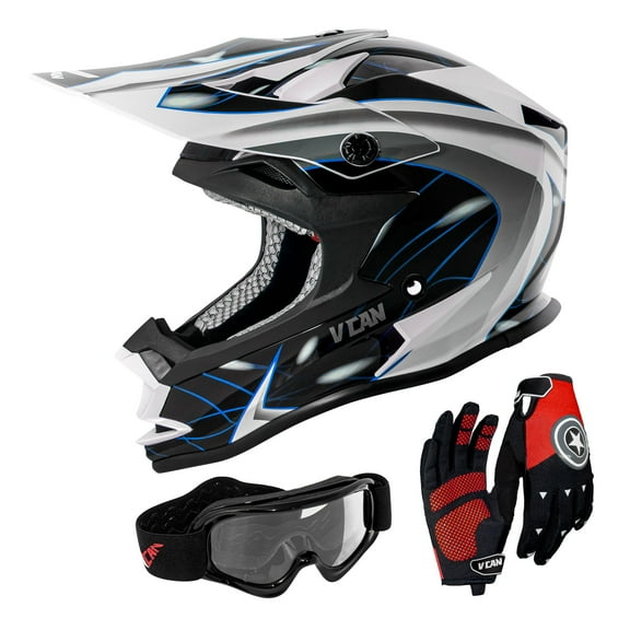 VCAN Off-Road Youth Helmet
