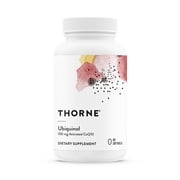 THORNE - Ubiquinol - CoQ10 Supplement - Supports Heart Health, Cellular Energy & Antioxidant Activity* - NSF Contents Certified - 60 Softgels