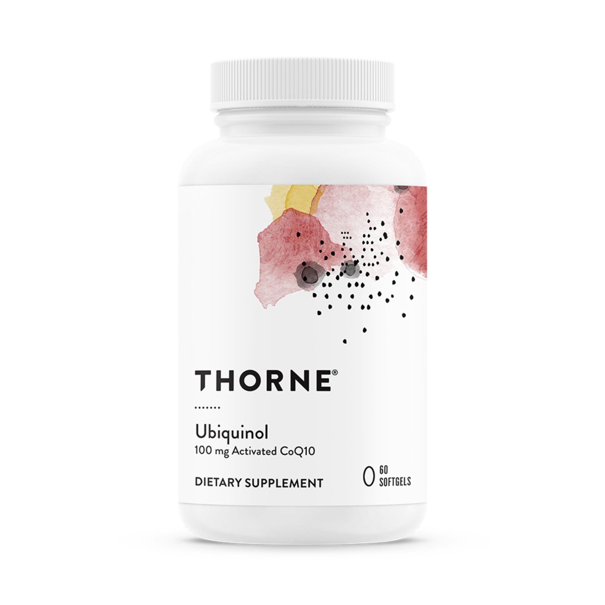 THORNE - Ubiquinol - CoQ10 Supplement - Supports Heart Health, Cellular Energy & Antioxidant Activity* - NSF Contents Certified - 60 Softgels