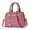 Pink, variant on Purses and Handbags for Women Tote Shoulder Bag Satchel Black Purse PU Leather Top Handle for ladies