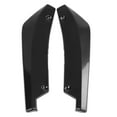 thumbnail image 2 of 1 Pair of Universal Car Modified Rear Bumper Canard Diffuser Spoiler Lip Fins Carbon Fiber, 2 of 11