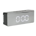 thumbnail image 1 of Digital Clocks, Bright Exquisite LED Mirror Alarm Clock  For Bedside For Home For Bedroom, 1 of 8