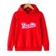 thumbnail image 3 of Sudadera con capucha de forro polar con estampado de dibujos animados de Barbie para niña, sudadera Kawaii de manga larga, ropa para bebé, primavera y otoño, 3 of 5
