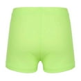 thumbnail image 2 of YEAHDOR Kids Girls Quick-Dry Swimming Shorts Solid Color Beach Pool Hot Spring Swim Bottoms Yellow Green 8, 2 of 7