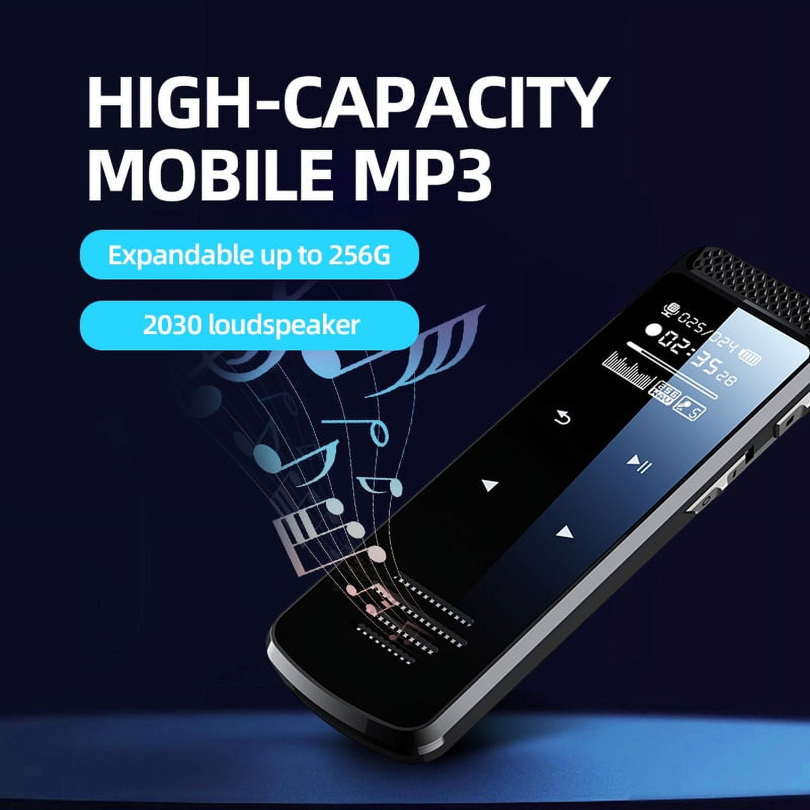 CJBZLCPCOO Q55 voice recorder voice to text mp3 ai intelligent high definition noise reduction voice recorder