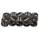 thumbnail image 1 of Paquete De 10 Dados Acrílicos D6 De Seis Caras Para Juegos De Mesa D&D TRPG, Juguetes Negros Sunnimix Juego de roles de dados de seis caras, 1 of 7