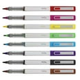 thumbnail image 2 of TUL® Fine Liner Porous-Point Pens, Fine, 1.0 mm, Silver Barrel, Assorted Ink Colors, Pack Of 8 Pens, 2 of 8