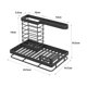 thumbnail image 2 of Organizador de fregadero DENGXMXG Acero inoxidable Soporte para esponja Negro, 2 of 5