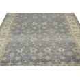 thumbnail image 3 of Slate Grey Floral 12X16 Oushak Chobi Oriental Rug, 3 of 11
