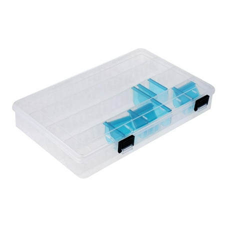 Wswqop Plastic Fishing Storage Jewelry Storage Box Fishing Tackle