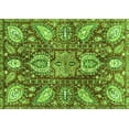 thumbnail image 1 of Ahgly Company Indoor Rectangle Abstract Green Modern Area Rugs, 5' x 8', 1 of 4