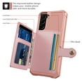 thumbnail image 2 of Nalacover Wallet Case for Samsung Galaxy S22 Multifunctional Design Back Case, Rugged PC Luxury PU Leather Magnetic Car Mount Cover with Card Slots Holder Shockproof Lens Protective Case,Rosegold, 2 of 7