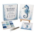 thumbnail image 2 of Ocean Sea Glass Art Kit Collection DIY, Ocean Seahorse Mosaic Art Making Kit, Creative Hand‑Craft Project, Ideal Birthday Holiday Gift for Art Lovers, 2 of 7