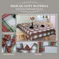 thumbnail image 5 of Buffalo Plaid Tablecloth, Red and Green Checked Table Cloth for Christmas, Waterproof Tablecloth for Kitchen Dining Room Tablecloth Rectangle 60 x 120 inch, 5 of 6