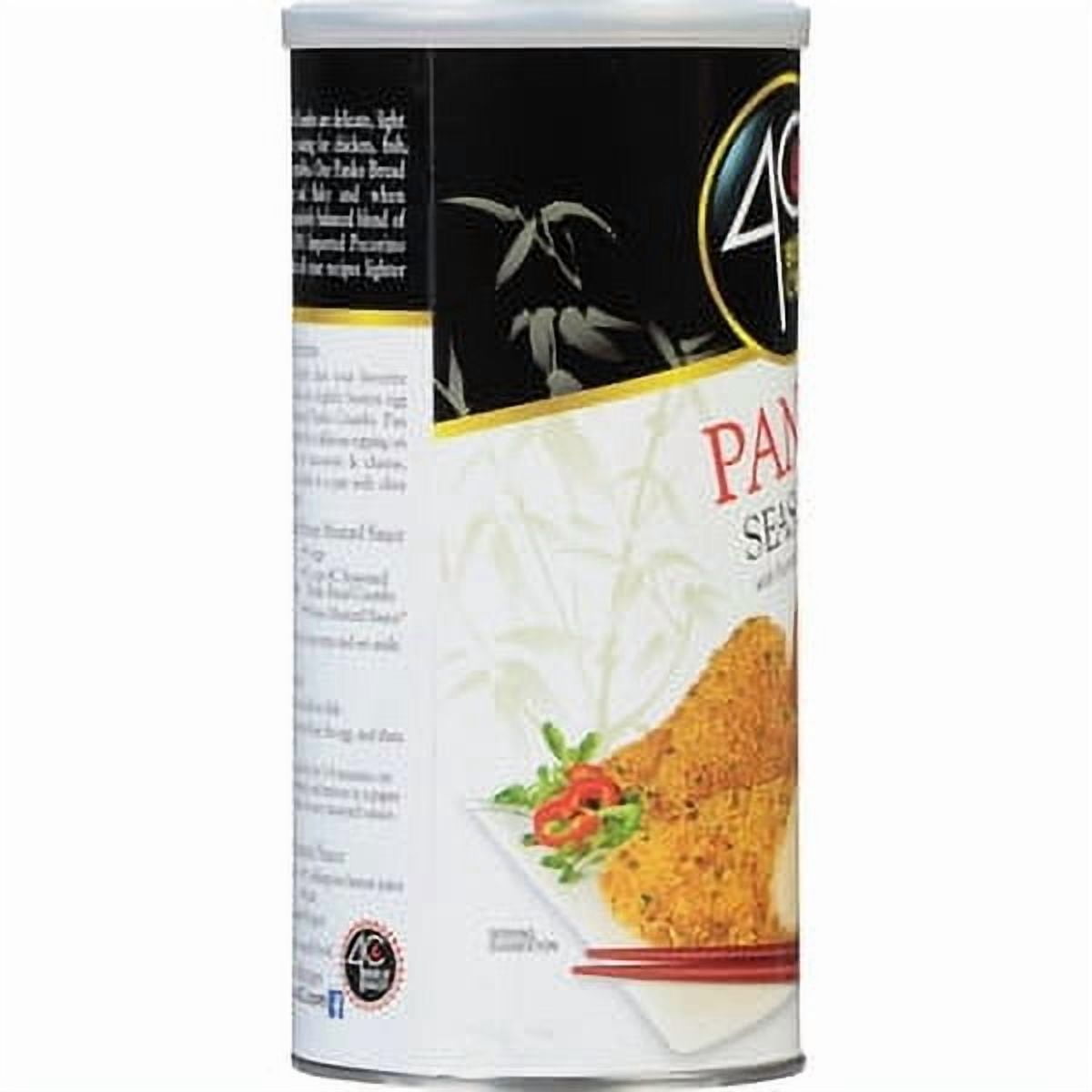 (6 pack) 4C Japanese Style Seasoned Panko Bread Crumbs 8 oz. Canister