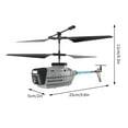 thumbnail image 3 of Toys Clearance 2023! CWCWFHZH 2022 New KY202 RC Helicopter Drone 4K Dual Camera Obstacle Avoidance Gesture Intelligent Hover LED Toys Gifts for Boys Remote Control Helicopters, 3 of 6