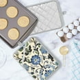 thumbnail image 5 of Yayeee Pot Holders Kitchen Heat Resistant with Pocket 7"x9.8" Cotton Oven Cooking Hot Pads, Blue Floral, 5 of 7
