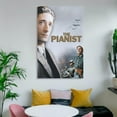 thumbnail image 4 of Wall Posters The Pianist Movie Posters Prints Canvas Art Poster And Wall Art Picture Print Modern Family Bedroom Decor Posters, 4 of 6
