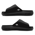 thumbnail image 2 of Unisex ISlide Black Nashville Predators Minimalistic Motive Slide Sandals, 2 of 5