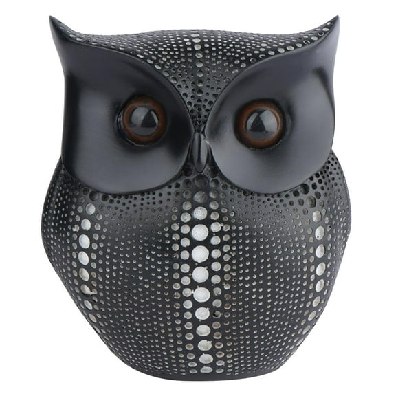 Small Decor Statue Sculpture, Bookshelf Decor Accents, Modern Decorative Figurines - Black