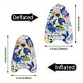 thumbnail image 3 of Bamboohart 1pc Inflatable Surfboard with Handle - Lightweight Portable Swim Board for Beginners  Durable PVC Material  Vibrant Colors (Blue  Pink  Yellow) - Perfect for Pool Parties  Beac, 3 of 7