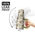 thumbnail image 3 of OBREWU Paw Prints Tumbler with Handle and Lid,Paw Prints 40oz Double Wall Vacuum Insulated Tumbler,Cups Gift for Women and Men, 3 of 7