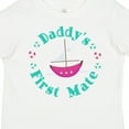 thumbnail image 4 of Inktastic Daddys First Mate (girl) Girls Toddler T-Shirt, 4 of 5