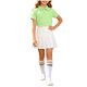 thumbnail image 2 of Odeerbi Niñas 3 Piezas Preppy Vestido Tenis Camisa de Golf y Falda Plisada Con Set de Uniforme de La Escuela de Las Medias, 2 of 9