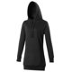 thumbnail image 1 of Awdis- Sudadera larga con capucha para mujer (Negro azabache), 1 of 2