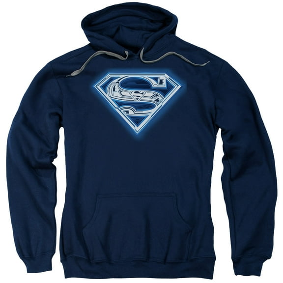 Superman - Cyber Shield - Pull-Over Hoodie - Medium