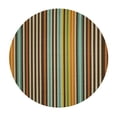 thumbnail image 4 of Orinice Stripes Fabric Colors Round Table Cover Stain Resistant Washable Indoor Outdoor Tablecloth Kitchen Dining Wedding Parties Waterproof 100% Polyester Fiber 42-46, 4 of 8