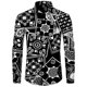 thumbnail image 1 of Camisas estampadas vintage para hombre, camisas casuales personalizadas de manga larga para la calle, ropa de temporada de moda para hombre, top de primavera y otoño, 1 of 6