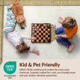 thumbnail image 4 of Design&I 3'x5' Ultra Soft Throw Mat, Greek Key Border Vintage Center Retro Meander Frame Bordered None Fluffy Washable Easy Care Indoor rug for Bedside Hallway, 4 of 7