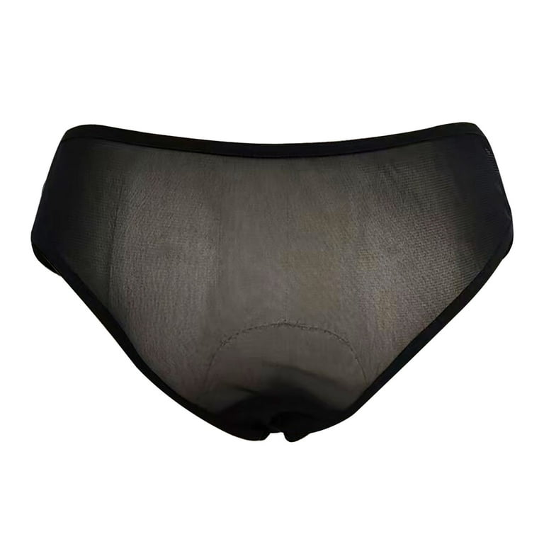 HUPOM Women Boxers Underwear Panties For Women Pants Activewear Tie  Seamless Waistband Black S 