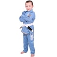 thumbnail image 4 of Tatami Fightwear Meerkatsu Kids Animal BJJ Gi - M1 - Sky Blue, 4 of 6