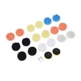 thumbnail image 2 of Polisher Attachment, Self Adhesive Design ABS+Sponge Buffing Pads 22Pcs  For Sealing Glaze For Sanding, 2 of 8