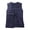 Navy, variant on Women's Collarless Quilted Puffer Vest - Lightweight Down-Filled Sleeveless Waistcoat, Minimalist Casual Outerwear with Side Pockets