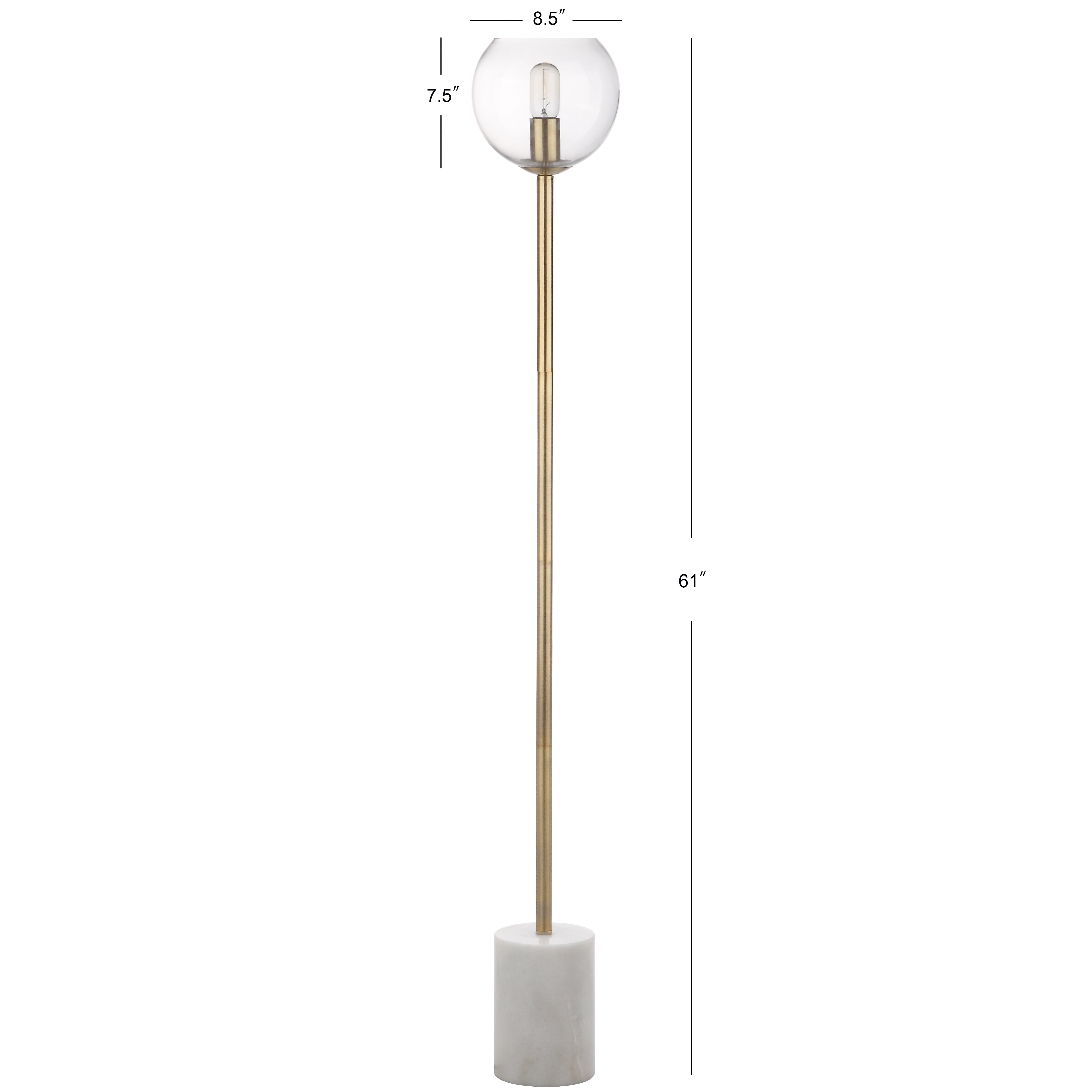 safavieh bradley floor lamp