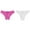 P-Hot Pink 1PCS & White 1PCS, variant on 2 Pack(Hot Pink 1PCS & White 1PCS) Lace Apron Multipack 1Pc Women Plus Womens Plus Size Thong Floral Underwear Brief Crotchless Lace Panty