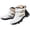White, variant on Linfrsh Toddler and Kids Hiking Boots - Waterproof, Slip-Resistant, Durable Outdoor Boots for Adventures and Play - Comfortable Multi-Terrain Shoes (Black,1)