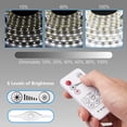 thumbnail image 5 of Yi Lighting 6pcs 20" LED Under Cabinet Lighting kit with Remote Control for Kitchen, Desk, Monitor Back, Shelf, Closet, 5 of 6