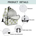 thumbnail image 4 of Cute Dragon Pattern with Stars Cute School Backpack Bag for School with Padded Back and Adjustable Shoulder Straps 15.25"x11.5"x5.25", 4 of 5