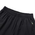 thumbnail image 2 of Male Summer Sport Shorts Quick Drying Shorts Reflective Marker Drawstring Loose Short Zipper Pocket Men Shorts, 2 of 4