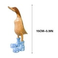 thumbnail image 3 of Duck Yard Decorations Yard Art Garden Puddle Ducks with Spotted Wellies Boots, Garden Decor Statues, Duck Figurine Statue - Waterproof Indoor & Outdoor Lawn Gnome Ornament, 3 of 6