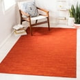 thumbnail image 2 of SAFAVIEH Kilim Patrick Solid Area Rug, Red/Rust, 5' x 8', 2 of 8