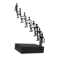 thumbnail image 4 of AMLESO Metal Abstract Sculpture Art Statue Collection Table Centerpiece Figurine for, 4 of 8