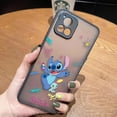 thumbnail image 3 of Matte Case for VIVO Y93 Y91C Y91 Y85 Y77 Y76 Y75 Y73 Y72 Y71 Y53 Y52S Y50 Y35 Y22 Y21 Y20 4G 5G Case Lilo & Stitch Cartoon Anime, 3 of 5