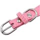 thumbnail image 3 of Sparkling Sparkling Dog Collar Cute Diamond Crystal Soft Suede Leather Cat Collar (Rosa XS) JAMW Sencillez, 3 of 5