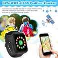 thumbnail image 6 of SHANNA Smart Watch for Kids with GPS 4G HD Touchscreen Watch with Phone GPS Tracker Real-Time Location SOS Video Call Voice Chat Camera for Boys Girls Gift, Black, 6 of 9
