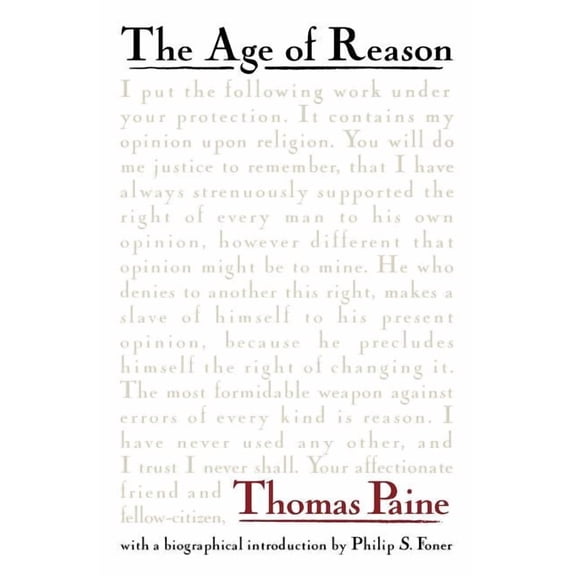 The Age Of Reason, (Paperback)